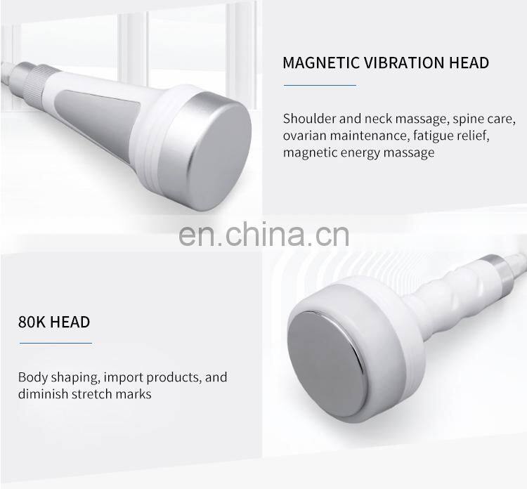 RF Vacuum Cavitation Magnetic Massage Body Shaping Instrument 5D Carving WL 12 Weight Loss Slimming Machine Dredge Meridian