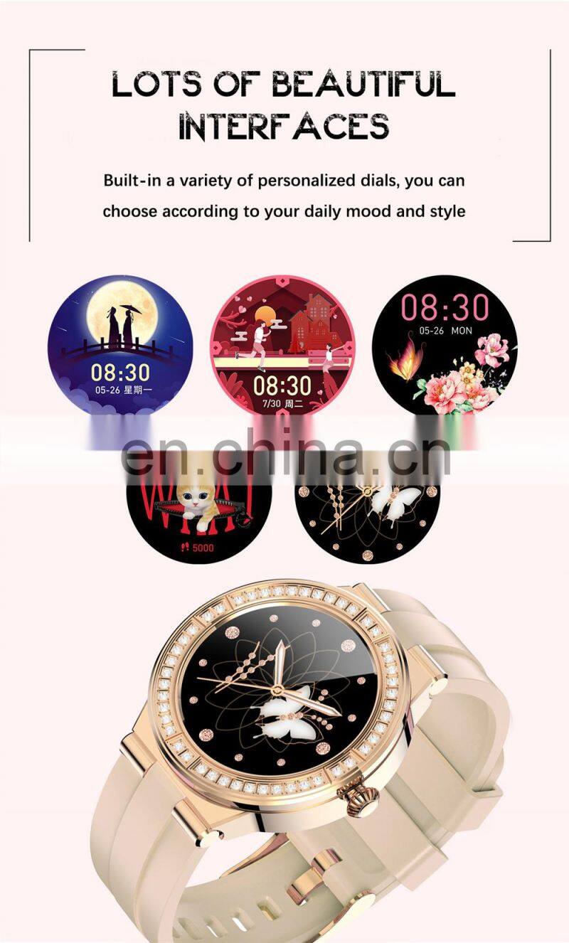 LIGE BW0323 Women Smartwatch For Android Ios Waterproof Heart Rate Fitness Wristwatch Exercise Smart Watch