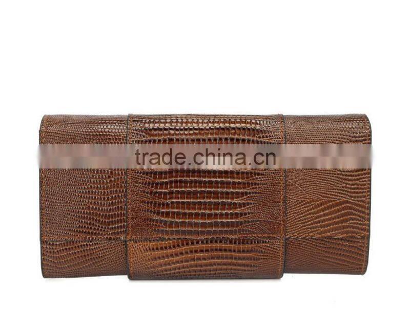 high grade lizard wallet high capacity cow leather long style wallet multi bags purse male fashion women money bag