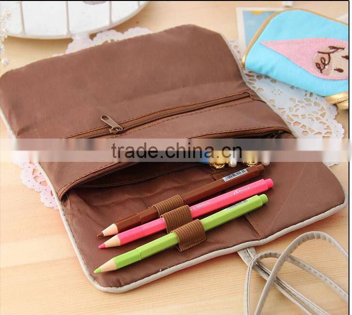 2014 fashion pen bag folder pencil case drawing pencil case