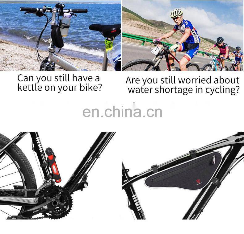 Bicycle bag mountain bike tail bag rear seat water bottle bag hanging riding folding bicycle accessories