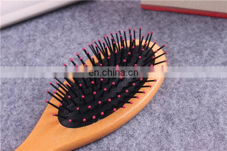 Wooden Bamboo Hair Brush Improve Hair Growth Wood hairbrush Prevent Hair Loss Anti-static Comb