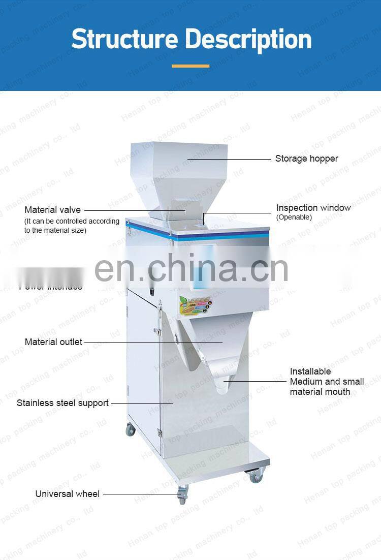 Automatic weighing fertilizer tea wolfberry quantitative dispensers