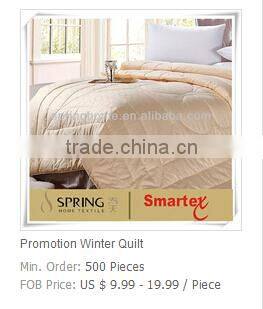 healthy antibacterial breathable fabric bamboo fiber quilt