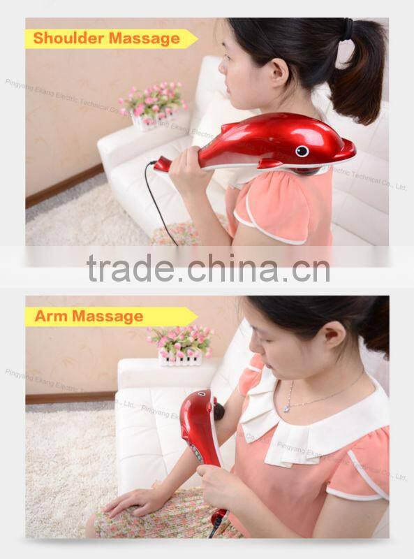 2014 new infrared dolphin personal massage hammer