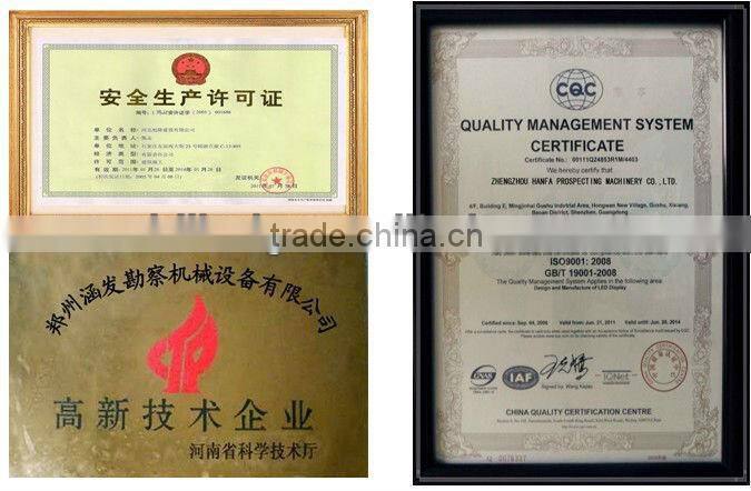 100m Depth! Welcomed HF150E Portable Electric Water Well Drilling Machine