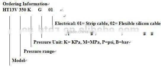 Constant voltage pressure sensor