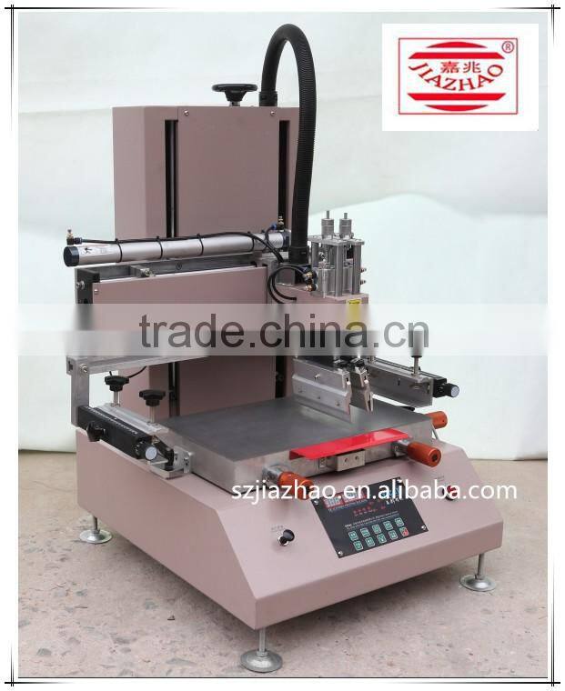 High Speed Flat Screen Printes Machine with Vaccum for Cups
