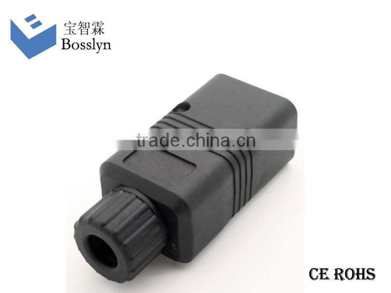 IEC320 C20 Male Detachable Re-wireable Power Cord Plug 250V