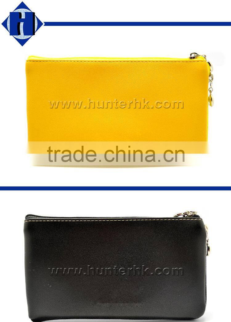 Soft Colorful PU Leather Wallet For Girls
