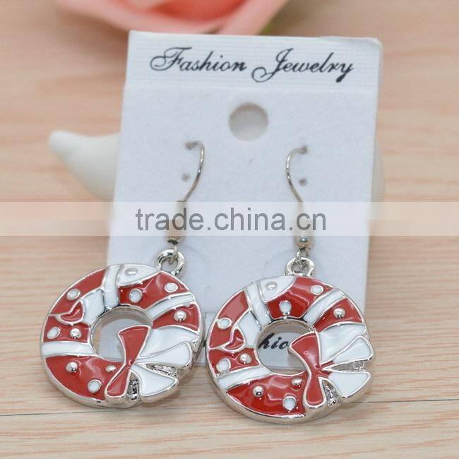 Christmas gifts crafts bell pendant earring