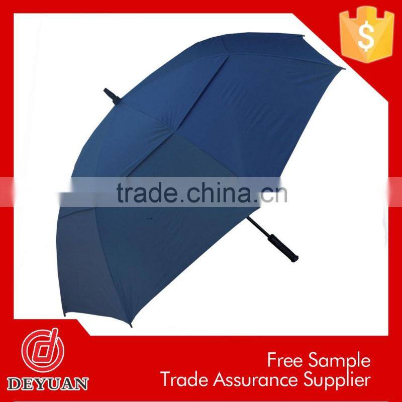 golf clubs double layer 62inch auto advertising big umbrella