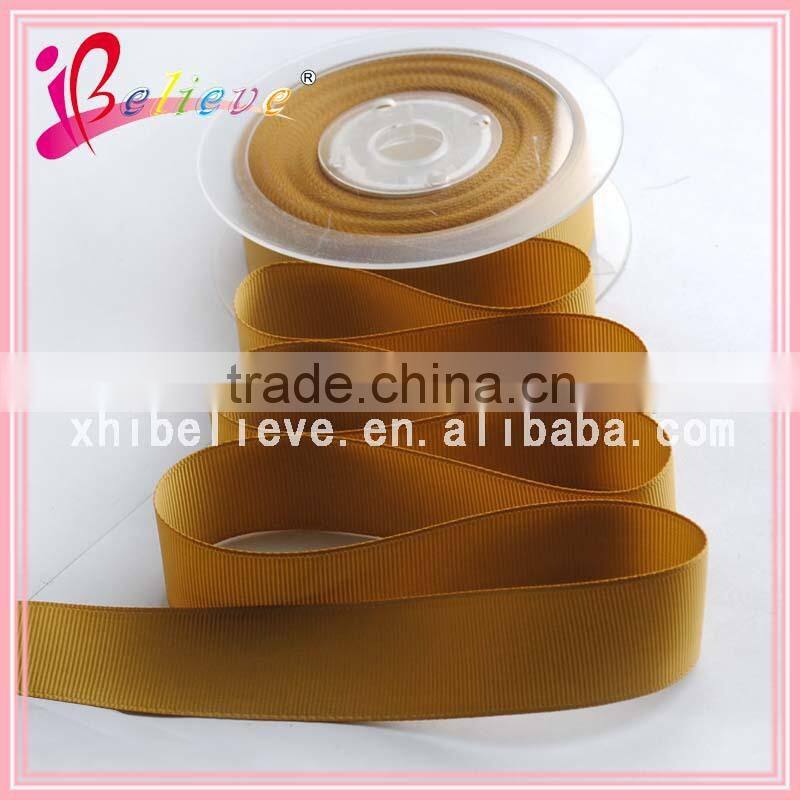 Wholesale promotional price customized grosgrain classical ribbon