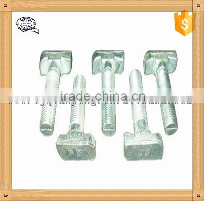 stainless steel T Head Bolts /A2-70 T bolts