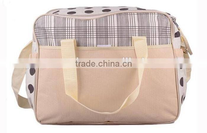 High quality large functional mommy bag cute baby diaper bag