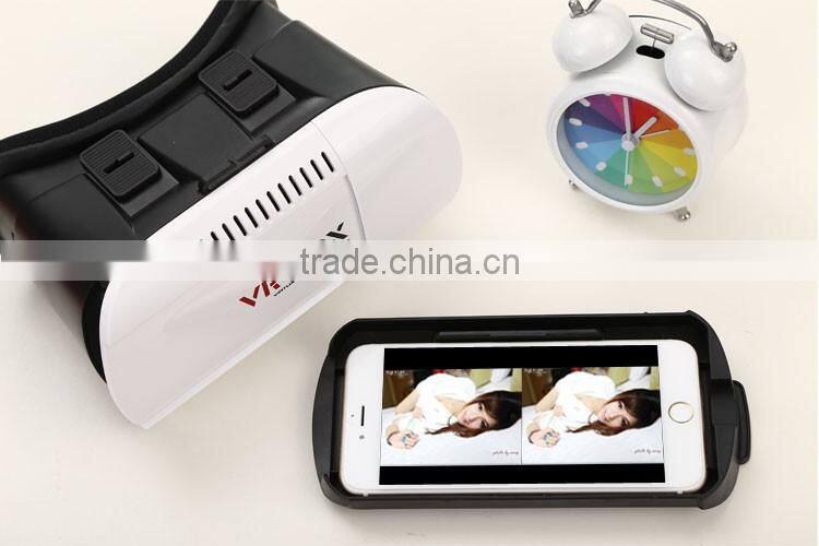 2016 Best Selling 3D Glasses Factory Price VR Box 3D Video Glasses