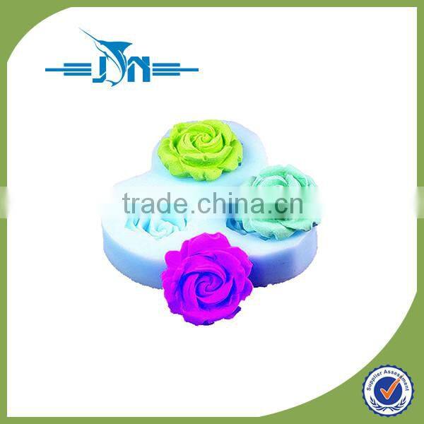 Rose Flower Silicone Cake Mold Fondant Chocolate SugarCraft Decorating Mould