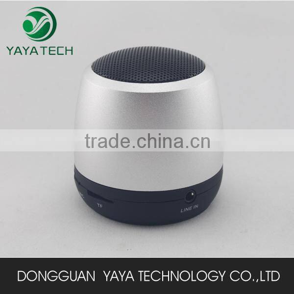 Touch button stereo sound mini portable wireless bluetooth speakers with TF card & hands-free for mobile phone, tablet pc and PC