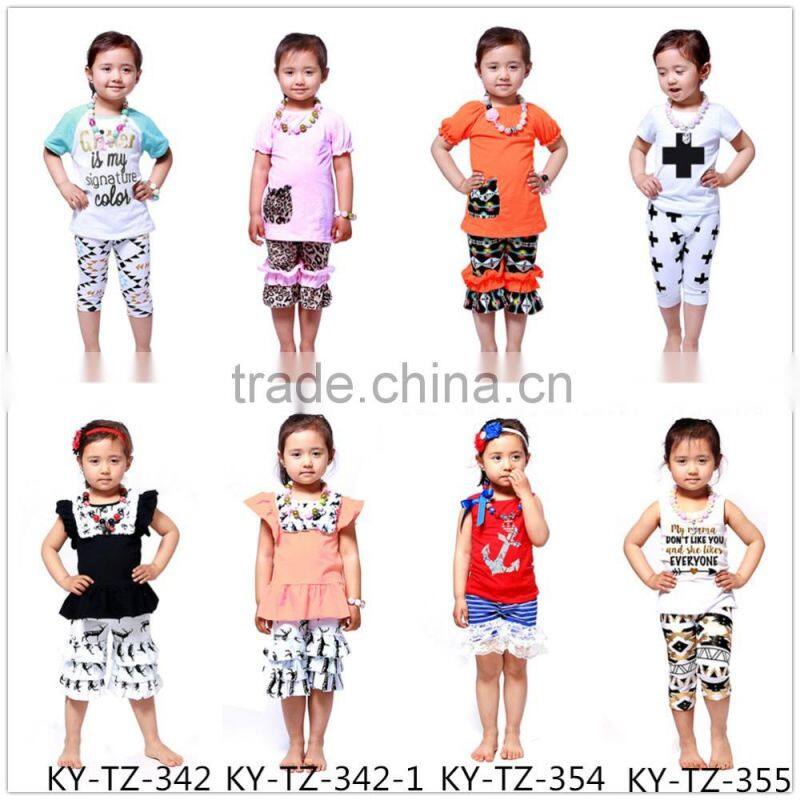 2016 new hot baby girls bubble necklace and wholesale children's boutique clothing