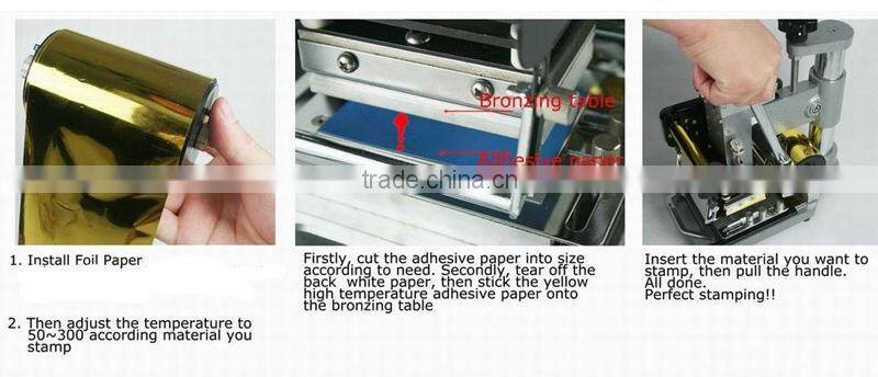 Embossing Machine and Hot foil stamping machine