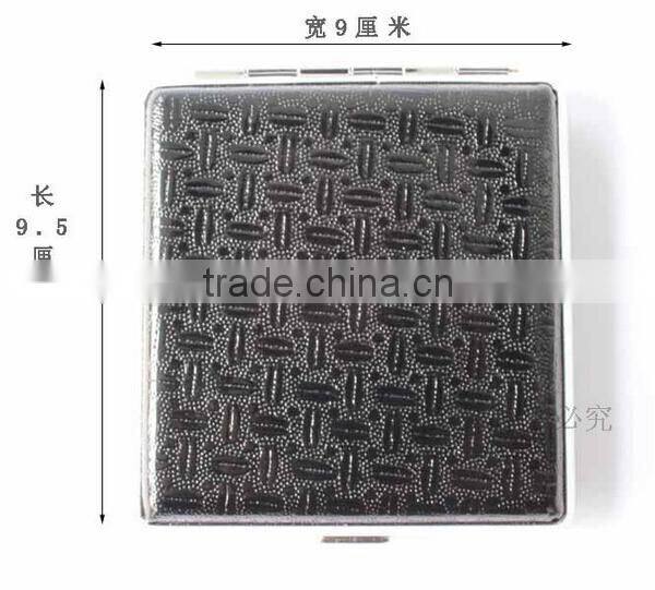 Ultrathin Leather Cigarette Cases Branded Cigar Boxes wholesaler,High Quality Fashion Smoking Box,Travel Leather Cigar Case
