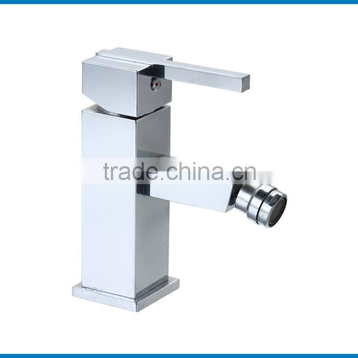 Contemporary Brass Mounted Single Hole Handle Sensor Wash Basin Mixer Kitchen Faucet 13001-CR