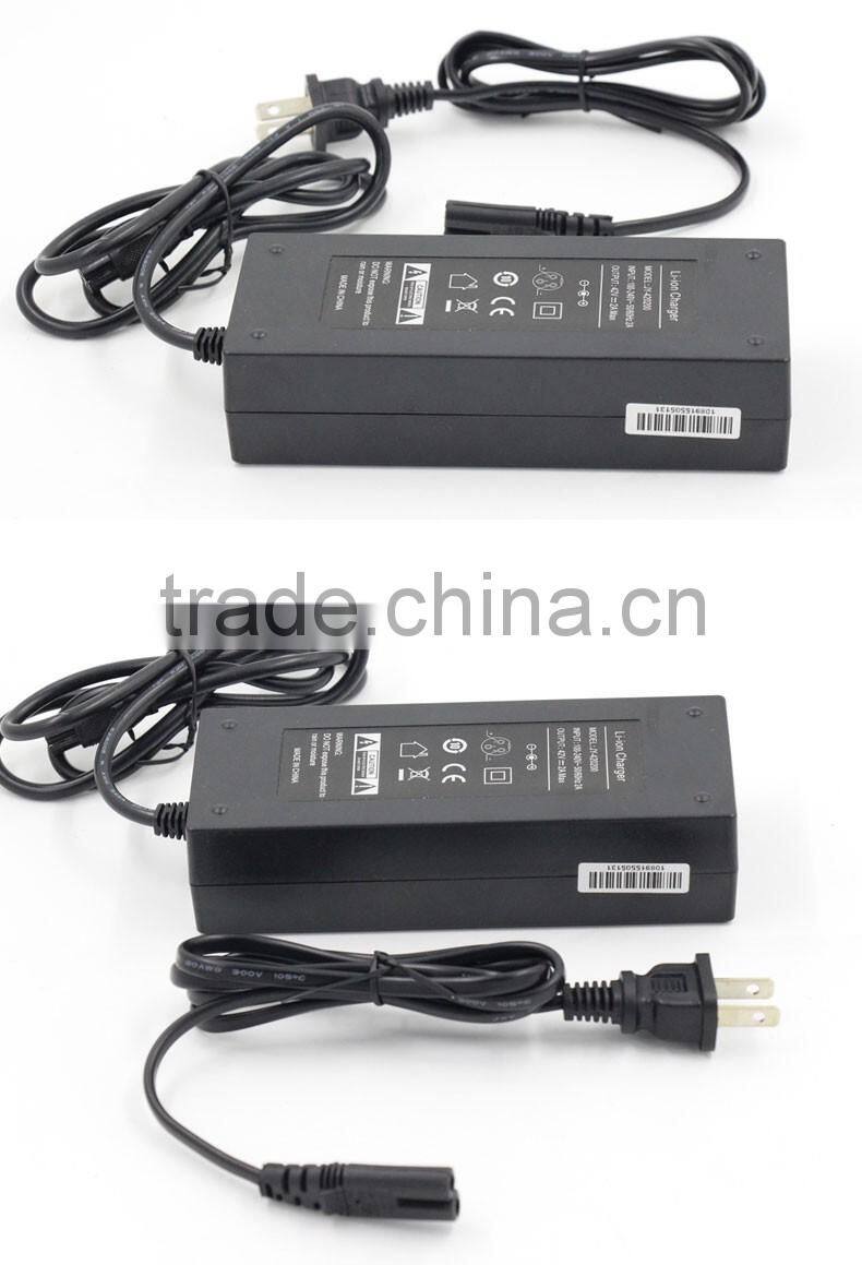 Bedicar smart 8 inch two wheel self balancing electric Charger 42V 2A adapters