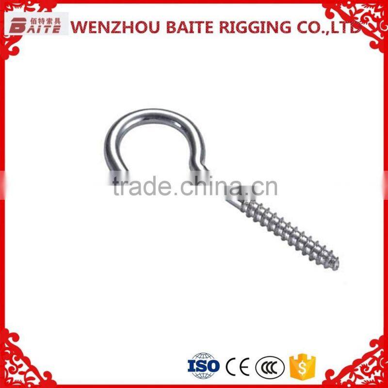 New China Products For Sale Stainless Steel Aisi 316 304 Swing Hook Screw Hardware Carabiner Manufacture