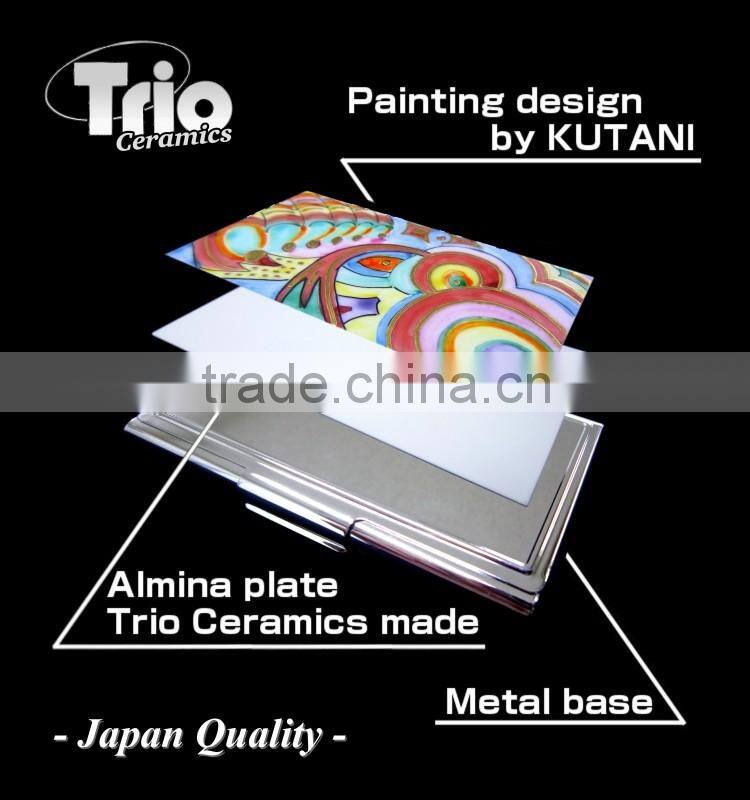 Luxurious traditional craft business card holder with special techniques