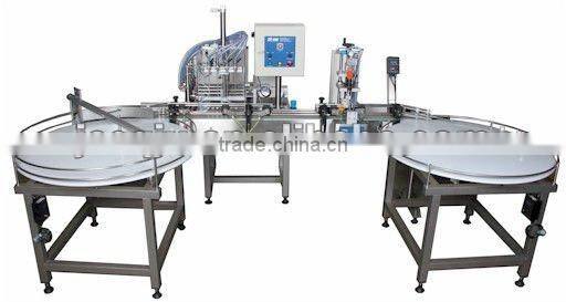 Full automatic Dia 100cm stainless steel Accumulation table