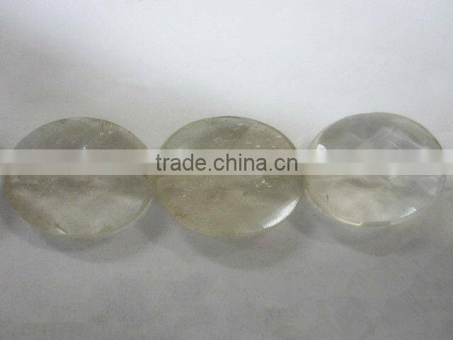 Smoky Quartz faceted oval