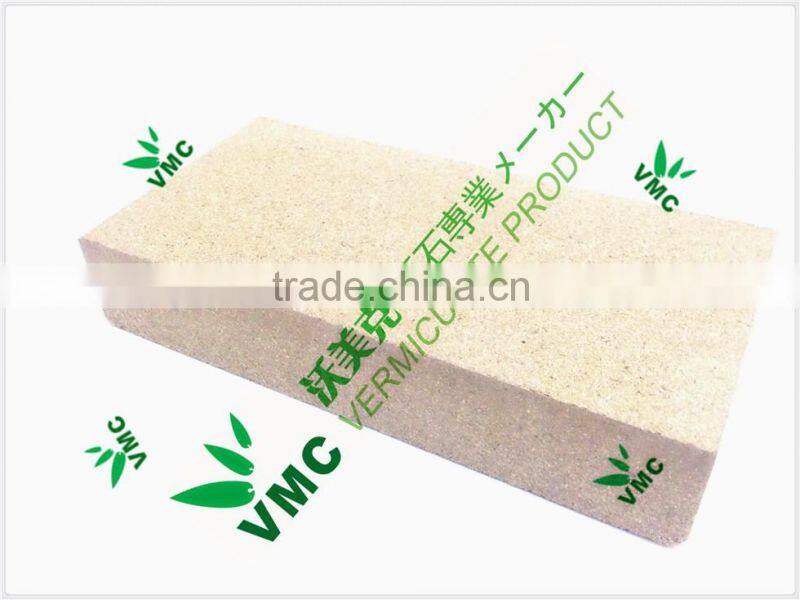 Vermiculite Board for Construction Fireproof & Heat Insulation