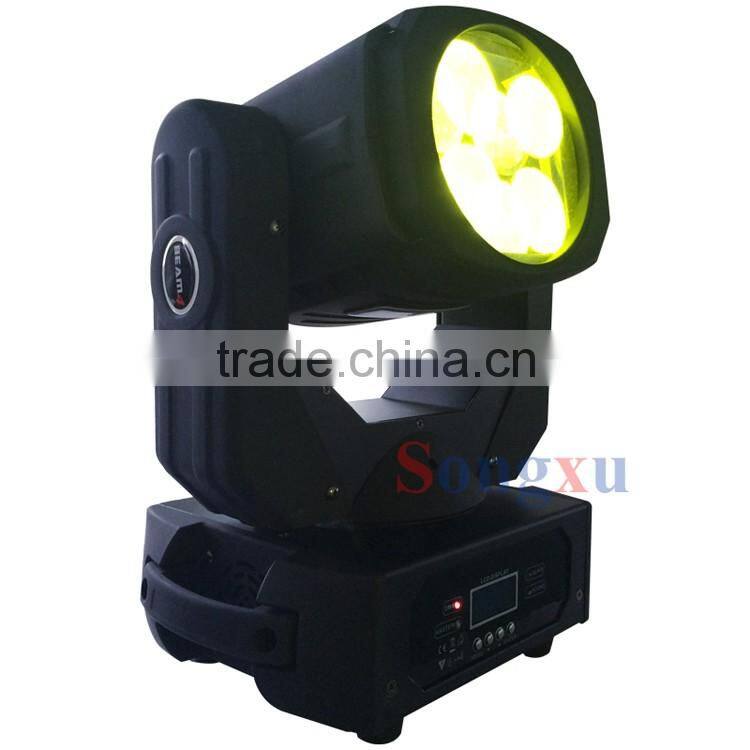 best factory price 4x25w new hot product competitive price led wash moving head for stage used