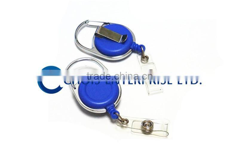 Cheap Custom Retractable Badge Reel with Swivel Alligator Clip