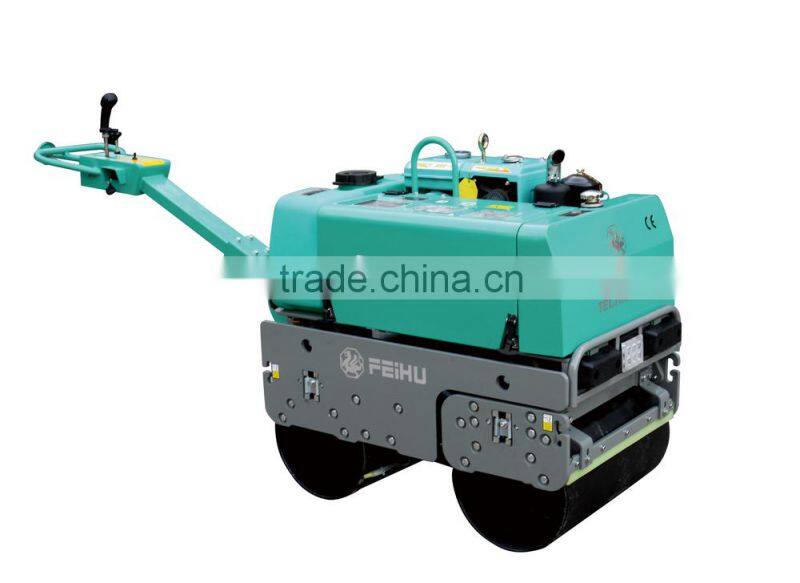 For sale good quality diesel engine electric start mini road roller price are reasonable
