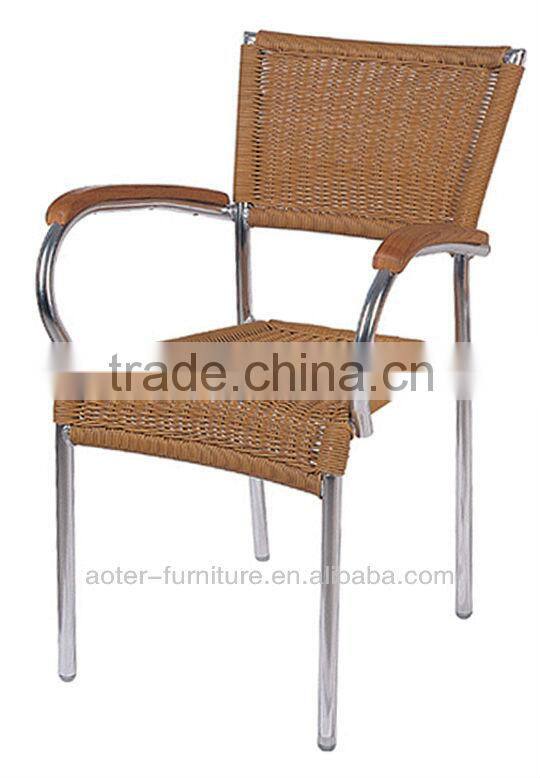 Garden aluminum rattan wicker chair