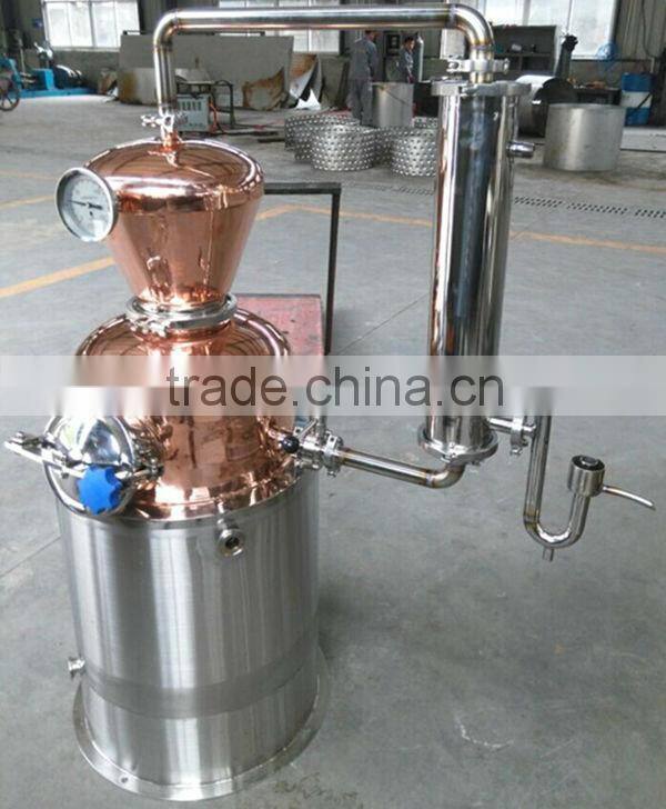 500 gallon Hybrid Pot Still with Short Copper Column