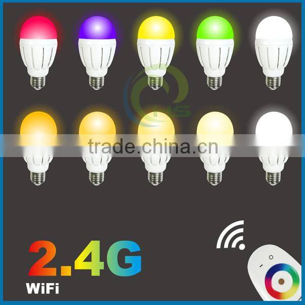 AC86-265v wireless remote control aluminum housing&heat sink,RGBW led panel light