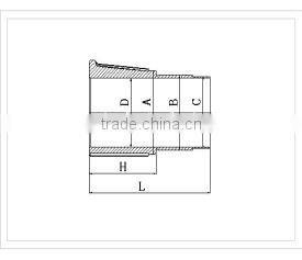 custom high quality black Renault 86mm engine cylinder sleeves