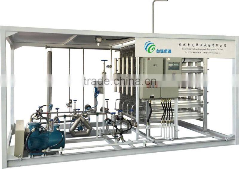 20---40 CBM/h filling quantity LNG immersed pump skid