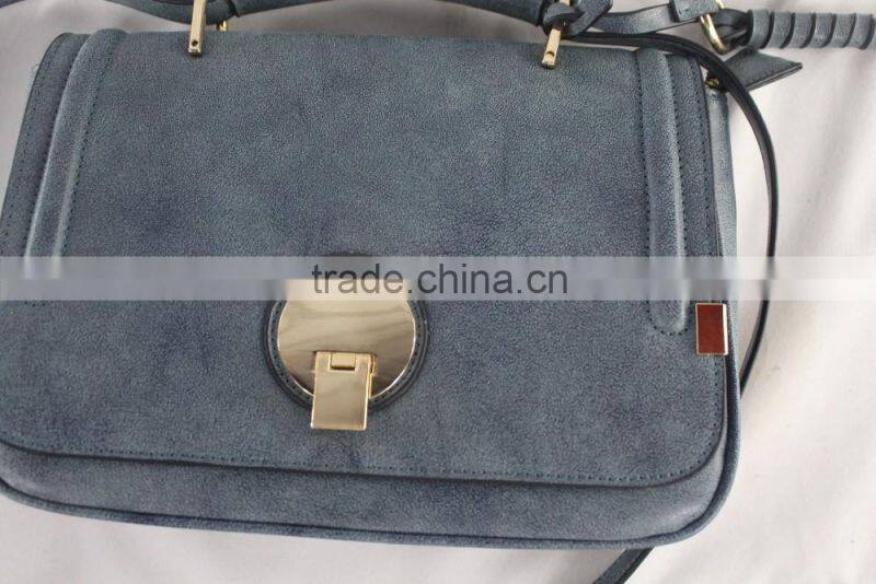 2016 new women messenger bags with tassels Occident fashion shackle cube women handbags