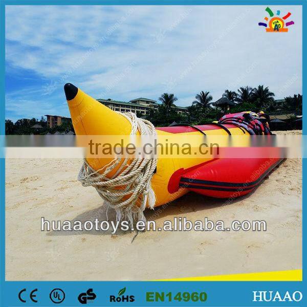 Commercial inflatable fishing boat