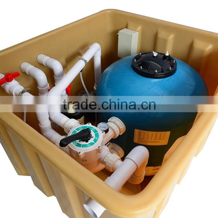 filtro della piscina sotterranea per piscina