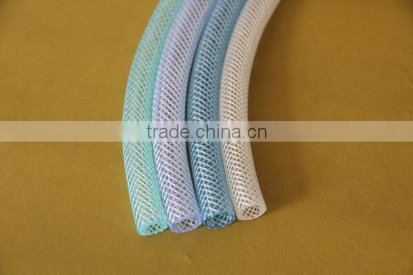 White Braided Reinforced PVC Water Hose