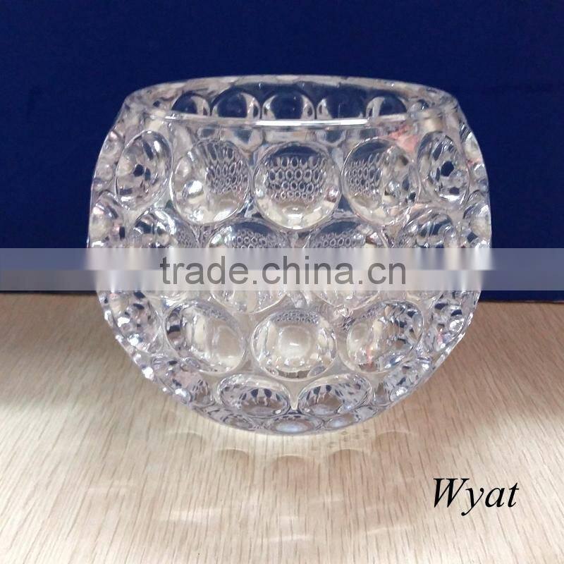 custom glass candle jars candle glass holders SLJe95