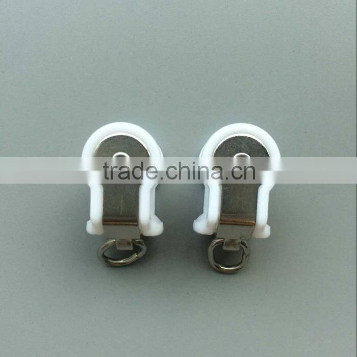 Heavy duty stainless steel curtain wheel