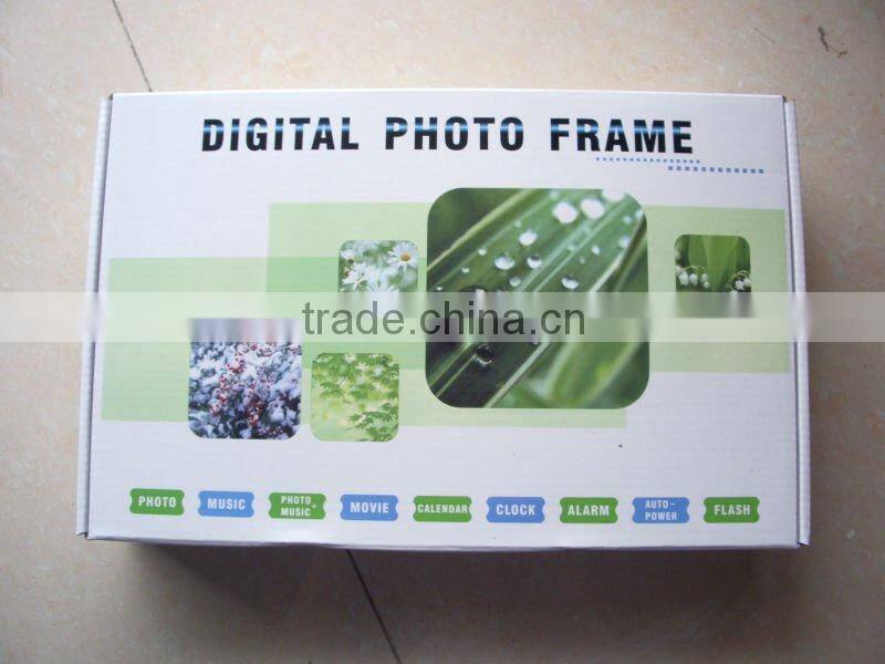7 high quality 7 inch digital picture frame