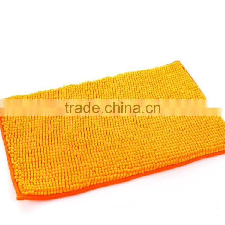 soft Microfiber Chenille Bath Rugs,Luxury Bathroom microfiber chenille bath rug