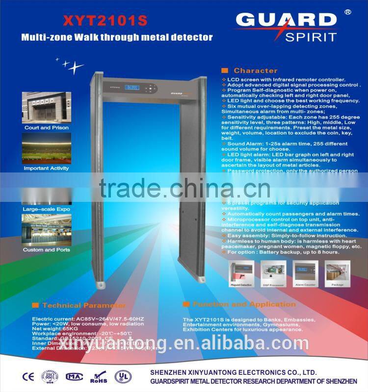 walk through security gates,Door frame metal detector