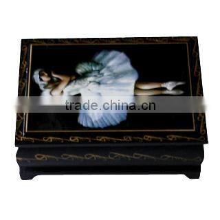 handmade christmas wooden music box